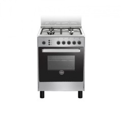 La Germania CLS6 40 31 D X GN Κουζίνα Φυσικού Αερίου 60lt με Εστίες Φυσικού Αερίου Π59.5εκ. Inox